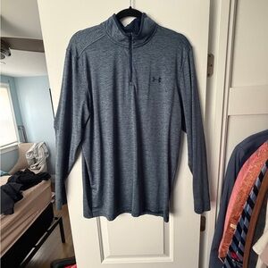 Under Armour Men's Blue Zip Up Sweater